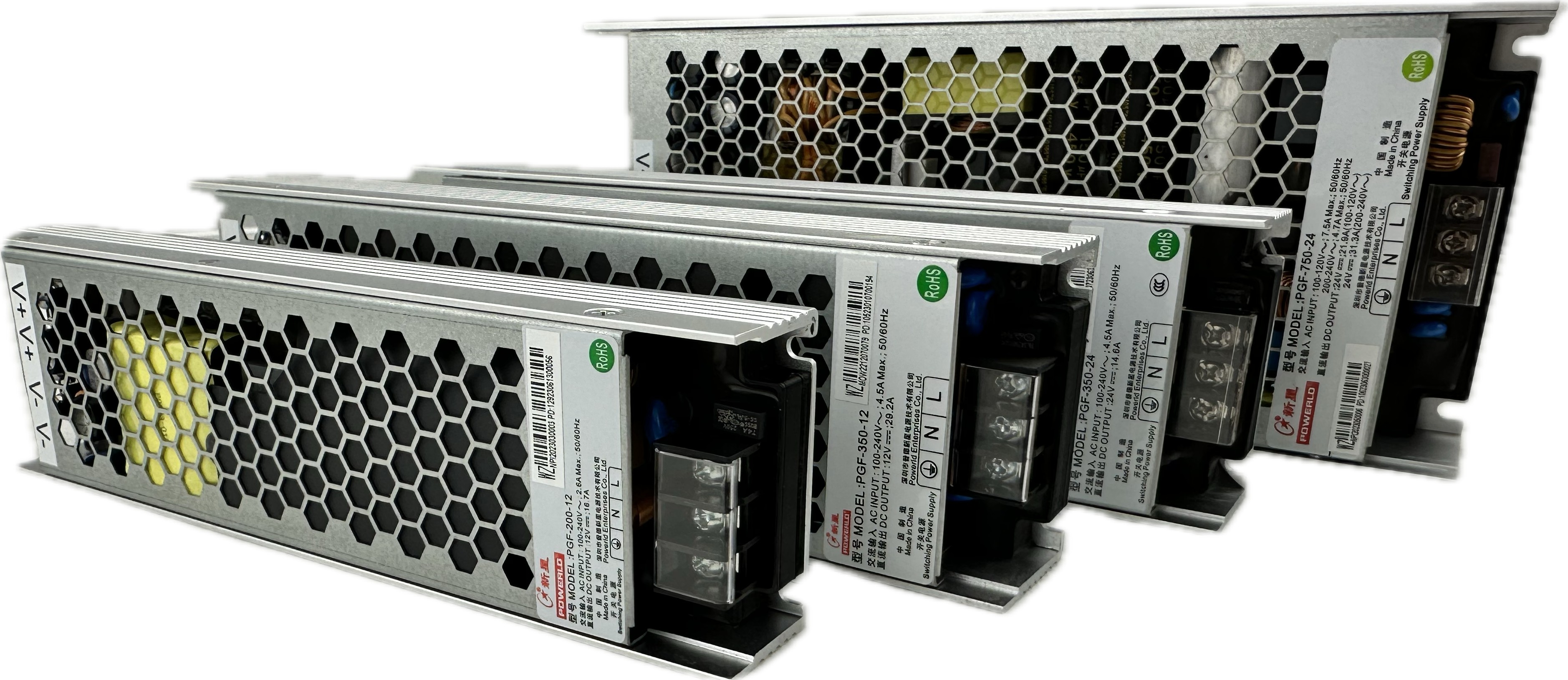 PGF半灌膠系列電源(200~800W)